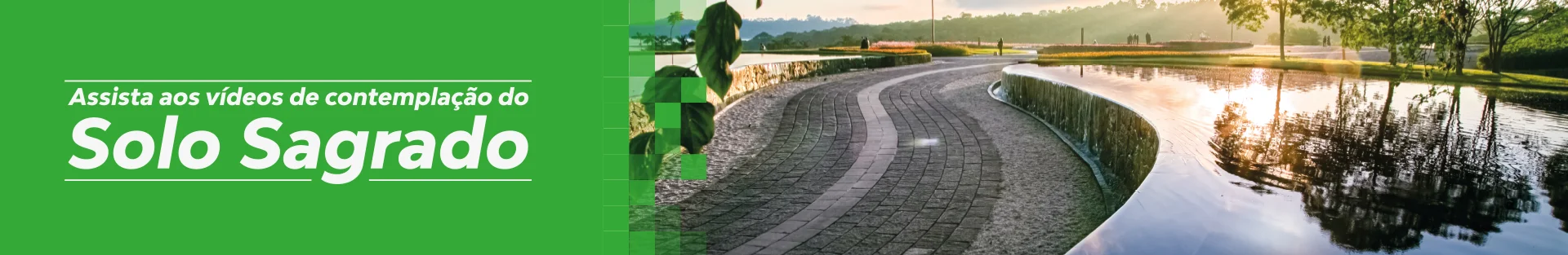 Assista ao vídeos de Contemplação Solo Sagrado de Guarapiranga no YouTube