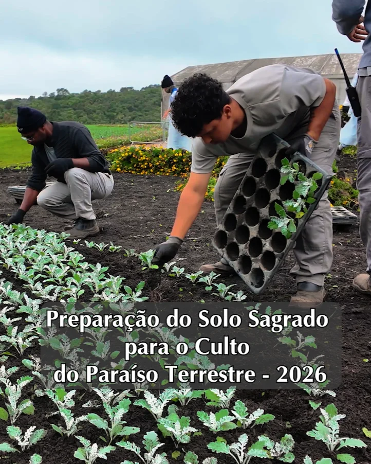 Capa do vídeo “Enquanto o dia 14 se aproxima, o Solo Sagrado vai florescendo em dedicação.”