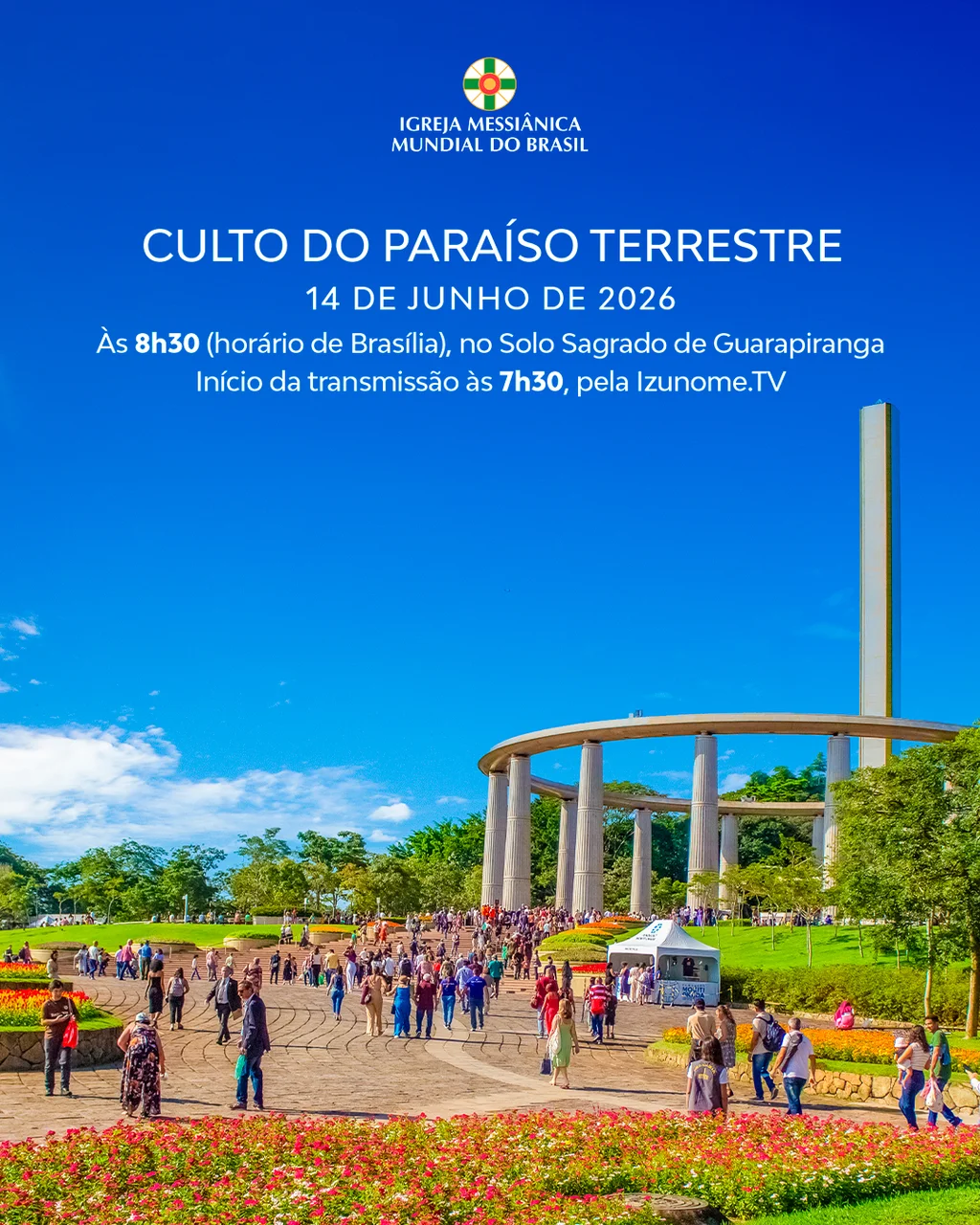 Capa do vídeo “Cerimonia do Culto do Paraíso Terrestre | SSG - Junho / 2026”