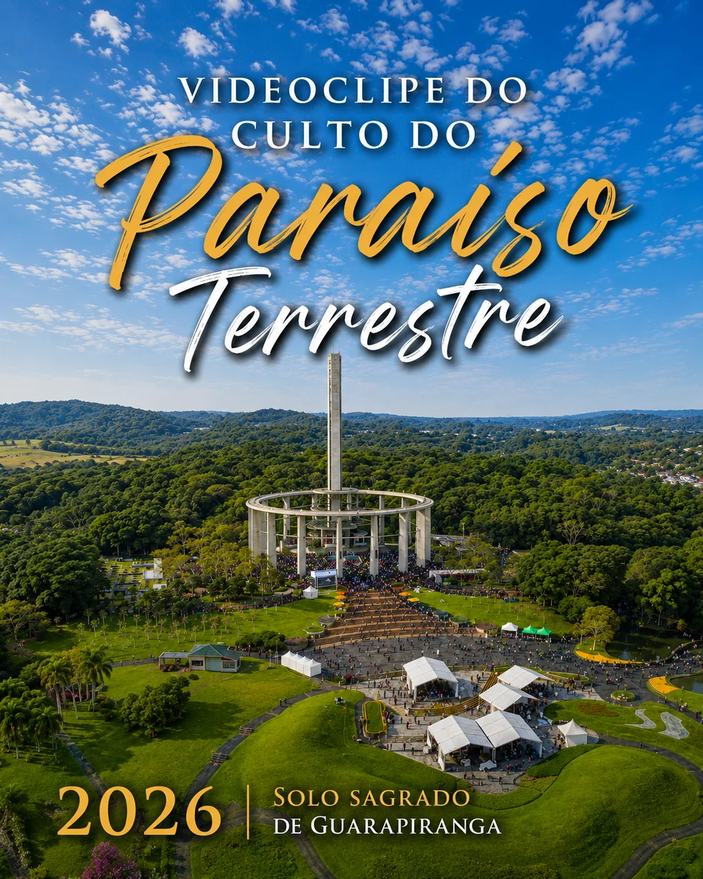 Capa do vídeo “Videoclipe do Culto do Paraíso Terrestre | Solo Sagrado - 2026”